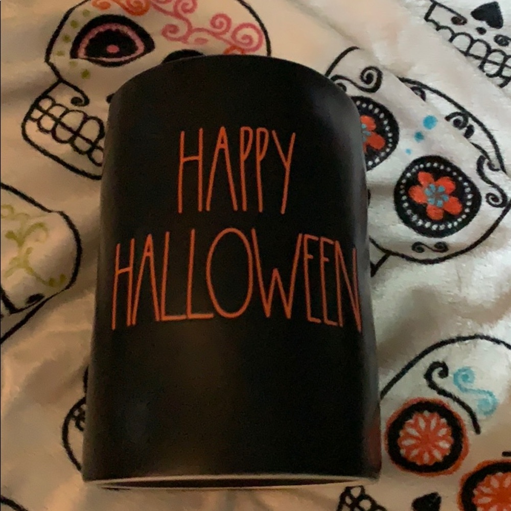 Rae Dunn Happy Halloween Pumpkin Candle